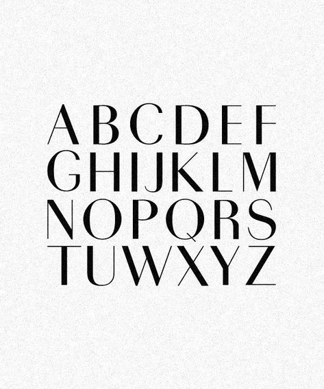 Sans Serif Didot on Behance #font #typography #sansserif #designer #didot #fonts | @jaimekrzos Sans Serif Typography, Visuell Identitet, Business Fonts, Poster Fonts, Typography Alphabet, Font Ideas, Fonts Lettering, Font Inspiration, Creative Lettering