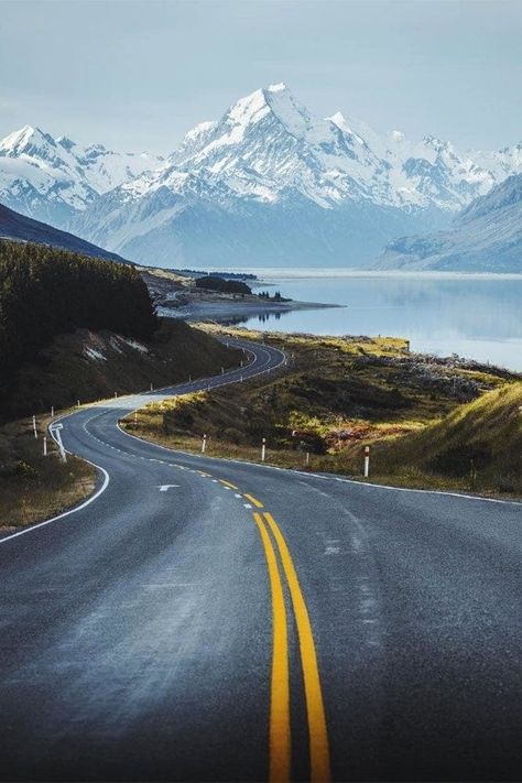 Vogue Living hits the road in search of ten of the best road trips and driving holidays around the world. Dreamy Destinations, Skogafoss Waterfall, Road Photography, Beautiful Roads, Scenic Roads, Holidays Around The World, Road Design, Watercolor Mountains, Albert Camus