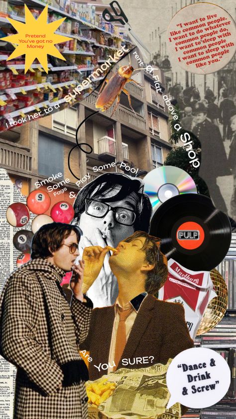 #pulp #commonpeople Common People, Connect With People, Your Aesthetic, Creative Energy, Like You, Layout, Energy, Music