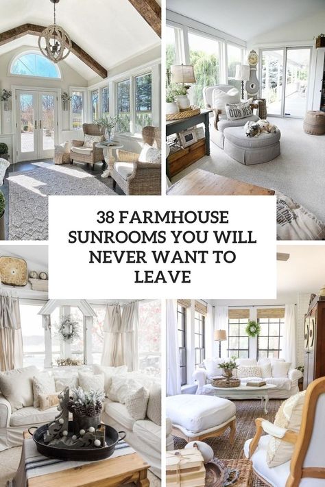 All Season Rooms Sunrooms, Four Season Sunroom Farmhouse, Cottage Indoor Design, Sunroom Additions Off Living Room, 4 Season Sunroom Furniture Ideas, Small Sunroom Layout, Furniture For 3 Season Room, Sunroom Designs Cozy, 3 Season Porch Ideas Sunroom Farmhouse