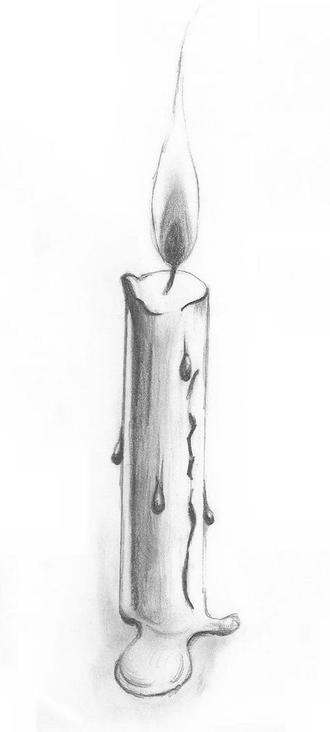 Candle Art Drawing, Candle Sketch, Shadow Drawing, Object Drawing, Art Sketches Pencil, Art Drawings Sketches Pencil, Candle Art, Easy Drawings Sketches, Pencil Art Drawings