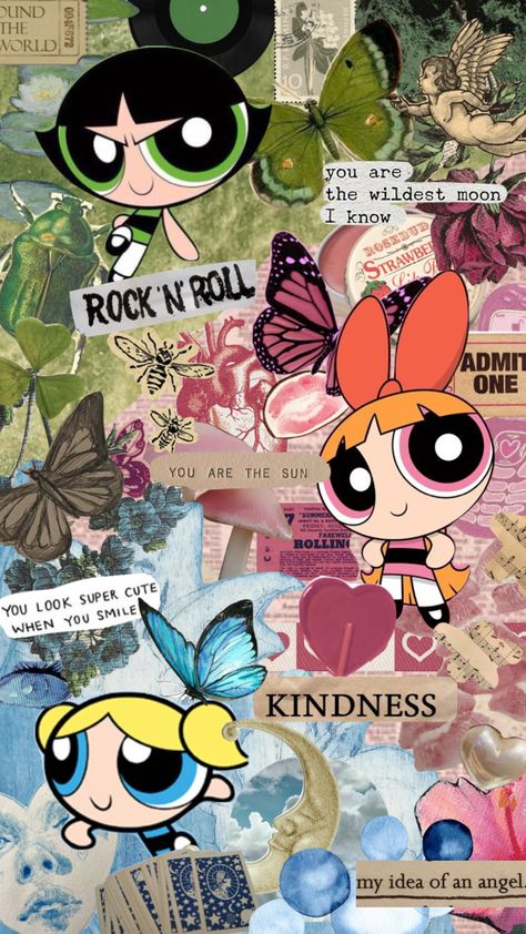 Powerpuff Bubbles, Powerpuff Kızları, Blossom Bubbles And Buttercup, Dragon Moon, Super Nana, Pink Wallpaper Hello Kitty, Powerpuff Girls Wallpaper, Penanda Buku, Jelly Wallpaper