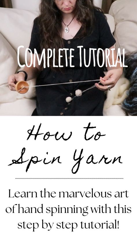 So, you want to be like Tasha Tudor and hand spin some yarn. Maybe you don’t want to go too deep into this hobby just yet, because you’re on a limited budget, or aren’t sure if you’ll enjoy it. What is the bare minimum you need to purchase to get started spinning yarn?

 There are tons of books, videos, and articles, all with different opinions and suggestions. But let’s start with the basics. Read on for the simplest, least overwhelming way to start spinning yarn. Hand Spinning Yarn, Grandma Hobbies, Spinning Yarn Fiber, Wool Spinning, Cozy Crafts, Making Yarn, Crochet Photo Props, Tasha Tudor, Yarn Spinning