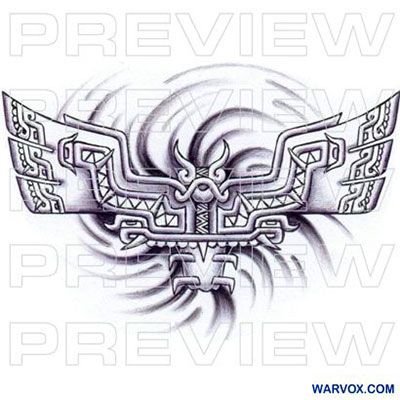 Shop - Page 2 of 7 - ₪ AZTEC TATTOOS ₪ Warvox Aztec Mayan Inca Tattoo Designs Aztec Eagle Tattoo, Aztec Warrior Tattoo, Aztec Tattoos Sleeve, Azteca Tattoo, Bats Tattoo Design, Aztec Jewelry, Aztec Artwork, Mayan Tattoos, Aztec Tattoos