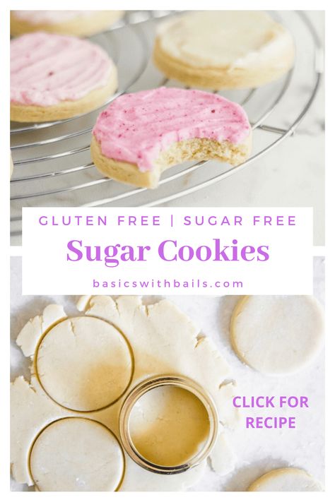 Gluten Free Cutout Sugar Cookies, Homemade Icing Recipe, Sugar Free Sugar Cookies, Gluten Free Molasses Cookies, Perfect Sugar Cookie Recipe, Sugarless Cookies, Sugar Free Christmas Cookies, Cookies For Thanksgiving, Sugar Free Icing