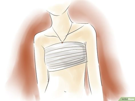 8 Ways to Make a Flat Chest Beautiful - wikiHow Small Bust Fashion, Flat Chested Fashion, Ettiquette For A Lady, Culture Clothing, Utila, Self Conscious, Beauty Standards, Small Chest, Flat Chest