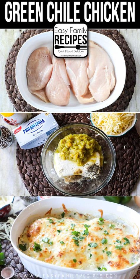 My family LOVED this recipe!!!! Low Carb - Keto Green Chile Chicken · Easy Family Recipes Keto Green Chile Chicken, Vegan Bibimbap, Keto Green, Desayuno Keto, Dinner Keto, Green Chile Chicken, Breakfast Keto, Full Recipes, Green Chiles