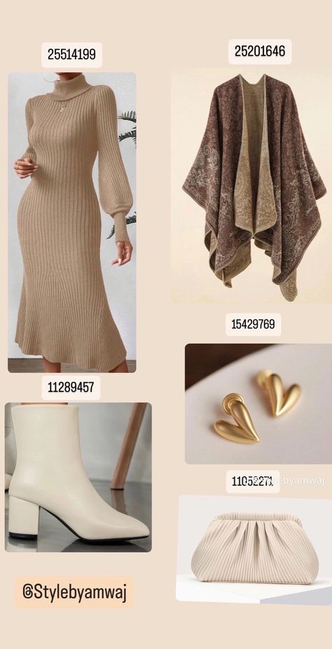 Winter Outfits Shein, Shein Outfits Winter, Shein Winter Outfits, Modest Christian Clothing, Modest Outfits Muslim, Color Combos Outfit, Modesty Outfits, Classy Prom Dresses, Casual College Outfits