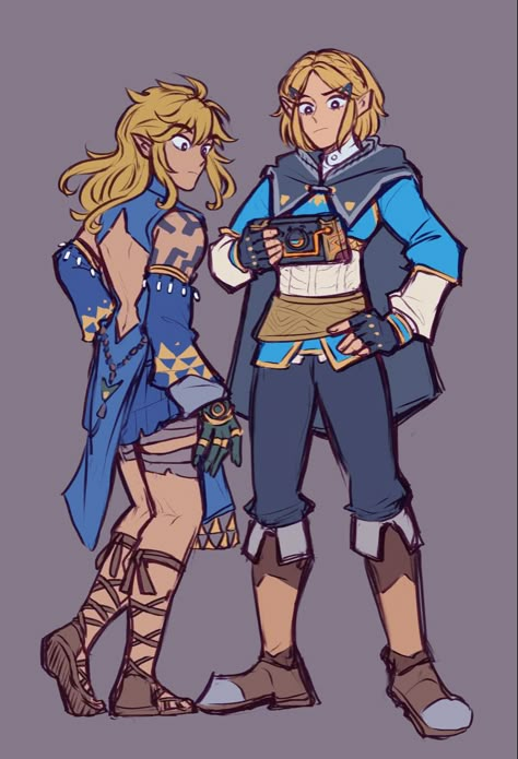 Male Zelda, Link Totk Frostbite Set, Tears Of The Kingdom Zelda, Knight And Princess, Loz Fanart, Linked Universe, Zelda Fanart, Zelda Totk, Light Dragon