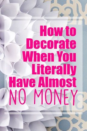 Do you want to create a beautiful home but money is tight?  Here are 10 great tips for How to Decorate on a Tight Budget.  You can make a beautiful home on a small budget. Decorate Apartment, Film Decor, Boho Apartment, Diy Home Decor For Apartments, Budget Money, Home Decor Hacks, Inspire Me Home Decor, Small Budget, No Money