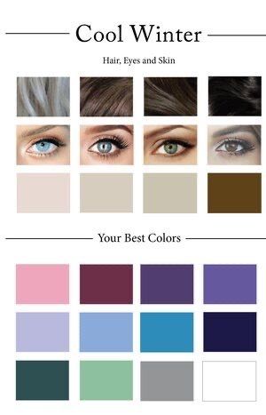 My Color Palette Quiz, Color Palette Quiz, True Winter Color Palette, Winter Skin Tone, Cool Winter Color Palette, Color Quiz, My Color Palette, Color Rubio, Winter Palette