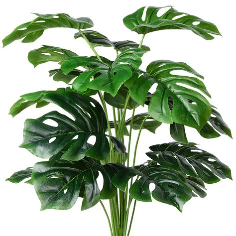 PRICES MAY VARY. Artificial outdoor plants are made from high quality UV resistant plastic material, more realistic, vibrant color, eco-friendly and hassle free, No need to maintain or care for them,which can be washed by water and never fade. VARIETY OF USES and REUSES - These Palm Leaves are Ideal for Hawaiin Party , Tropical Party Decorations , Tropical Island. Jungle Party Supplies , Palm Leaves Pool party , Wedding Palm Leaves Decorations , Restaurant Décor , Craft Supplies , Concession Sta Plants To Draw, Palm Leaf Plant, Artificial Palm Leaves, Art Scenery, Ocean Tropical, Zen Bedroom, Palm Tree Leaves, Artificial Plants Outdoor, Architecture Design Drawing