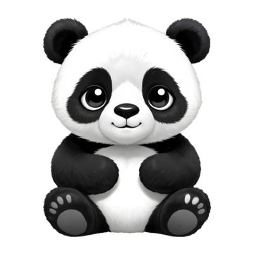 beautiful black and white panda,sitting panda on transparent background,animal,panda,cute,bear,cute panda,giant panda,lovely,national treasure,white,bamboo,wildlife,isolated,black,cartoon panda,cartoon,cartoon animals,adorable,little panda,panda illustration,panda bear,national treasure panda,character,pandas,lovely panda,baby panda,ai generated Panda Black And White, Panda Sitting, Panda Clipart, Background Animal, Panda Cartoon, Panda Illustration, Animals Adorable, Panda Cute, Panda Baby