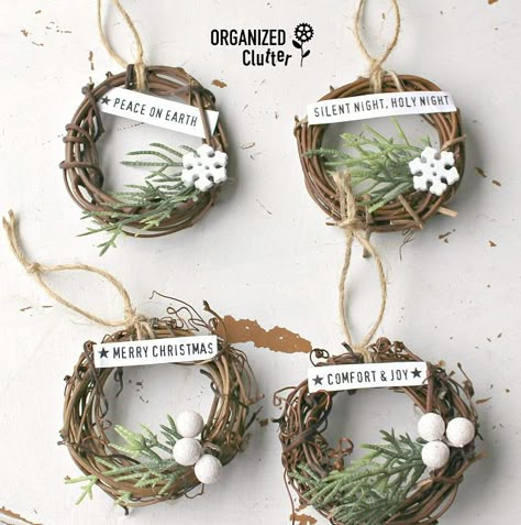 Small Grape Vine Wreath, Mini Vine Wreath Ornaments, Tiny Wreath Ideas, Small Wreath Ornaments, Small Grapevine Wreath Ideas Christmas, Mini Grapevine Wreath Ornaments, Mini Grapevine Wreath Ideas, Small Grapevine Wreath Ideas, Grapevine Wreath Ideas Christmas