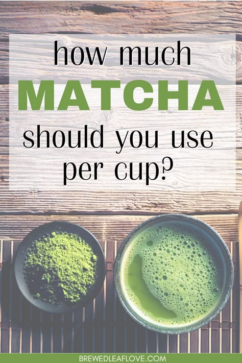 Matcha Tea Powder Recipes, How To Make Matcha Tea At Home, Matcha Powder Recipes Drinks, How Much Matcha A Day, Green Matcha Tea Recipes, What To Make With Matcha, How To Use Matcha Powder, How To Drink Matcha, Recipes Using Matcha Powder