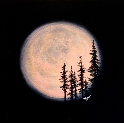 Moon Painting On Black Canvas, Abstract Art On Black Background, Black Paint Painting, Canvas Painting Ideas Dark Aesthetic, Moon Paintings Aesthetic, All Black Painting, Aesthetic Black Painting, Moon Paintings Acrylic, Dark Theme Painting