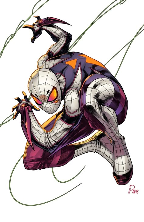 Spidersona Art, Spiderman Fanart, Spiderman Poses, Spiderman Oc, Spiderman Characters, Marvel Art Drawings, Solgaleo Pokemon, Spider Sona, Spidersona Ideas