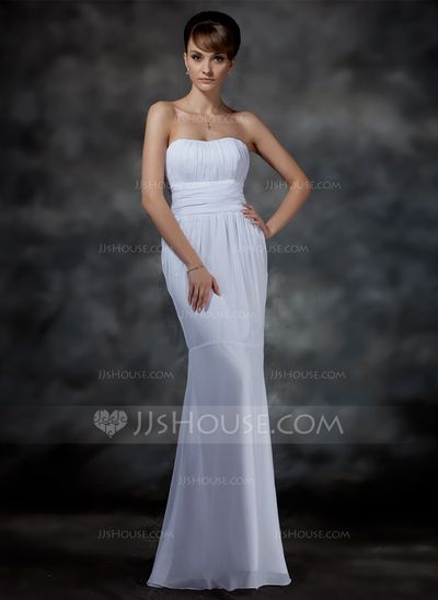 Evening Dresses - $116.99 - Mermaid Sweetheart Floor-Length Chiffon Evening Dress With Ruffle (017022546) http://jjshouse.com/Mermaid-Sweetheart-Floor-Length-Chiffon-Evening-Dress-With-Ruffle-017022546-g22546?pos=your_recent_history_12 Marine Ball Dresses, Mermaid Sweetheart, Plus Size Gowns, Wedding Dress Chiffon, Sweetheart Wedding Dress, Eve Dresses, Chiffon Evening Dresses, Dresses Chiffon, Lace Bridal Gown