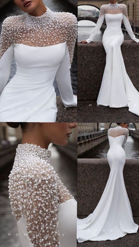 White ball gowns