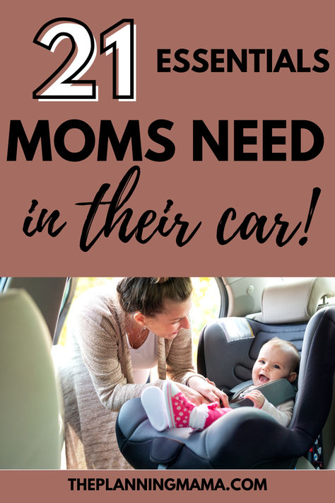 Must have items to keep in your mom car! Mom Car Hacks Organizations, Car Essentials For Moms, Car Must Haves For Moms, Mom Car Hacks, Car Basket Essentials, Mom Car Must Haves, Car Care Basket, Mom Car Essentials, Mom Car Organization