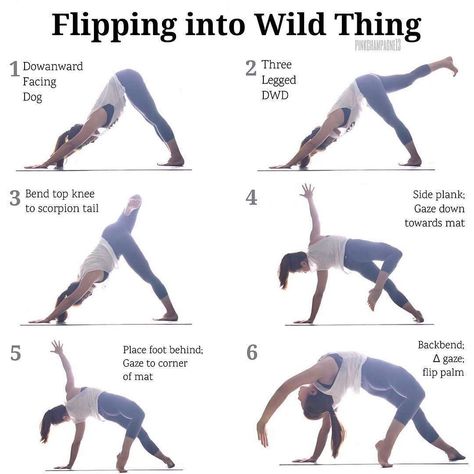 How To Practice Yoga on Instagram: “Here is how to flip into wild thing! Wild thing is a great way to work balance and arm strength. It also strengthens the back body and…” Wild Thing Yoga Pose, Wild Thing Yoga, Hata Yoga, Yoga Flexibility, Yoga Flows, Heart Opening, Yoga Anatomy, Yoga Burn, Yoga Beginners