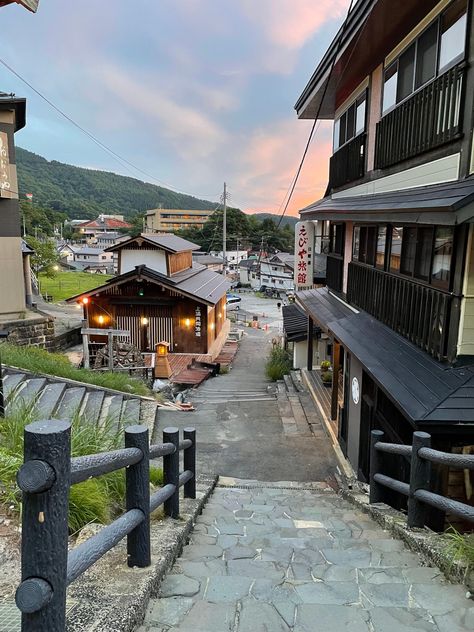 Japan Rural Town, Japanese Town Aesthetic, Yamagata Japan, Japan Town, Japan Countryside, Mi World, Rural Japan, Japan Places, Japanese Concept