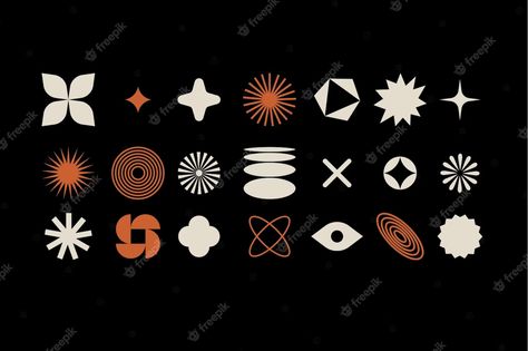 Shapes Vector, Graphic Icons Design, Geometric Elements Design, Icon Styles Illustration, Graphical Elements, Graphic Elements Design, Geometric Icons, Shape Logo, Graphic Icons