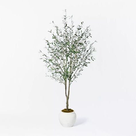 93" Artificial Olive Tree - Threshold™ Designed With Studio Mcgee : Target Restoration Hardware Look, Mcgee Target, Artificial Olive Tree, Restoration Hardware Style, Shea Mcgee, Charleston House, Studio Mcgee Target, Faux Olive Tree, Artificial Potted Plants