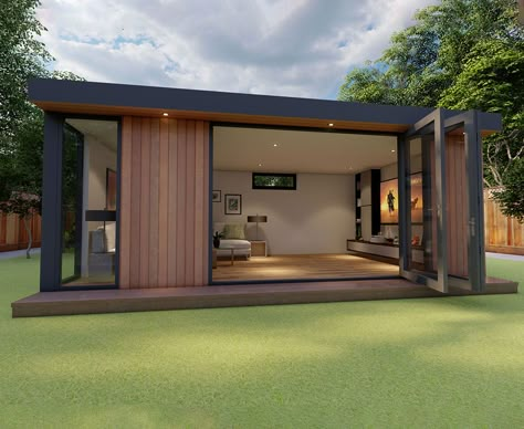 Our Range. Bespoke Garden Rooms, Offices and Studios Kent. Modern Garden Rooms Uk, Garden Cinema Room, Outdoor Meeting Room, Garden Room Uk, Garden Room Indoor, Garden Office Interior Ideas, Garden Annexe Guest Houses, Garden Room Interiors Ideas, Garden Building Ideas