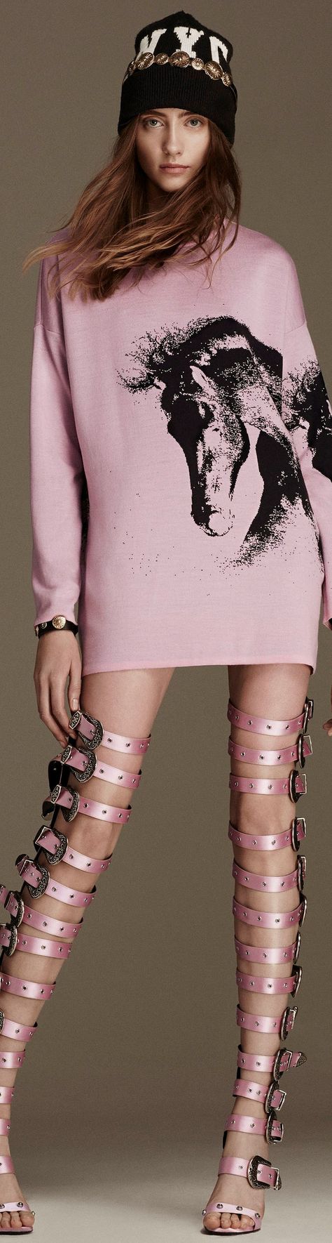 Fausto Puglisi - Pre Fall 2016 love the sweater Mode Rose, Pre Fall 2016, Fausto Puglisi, Fall Fashion 2016, Moda Chic, Fashion 2016, 2016 Fashion, Stage Outfits, Fall 2016