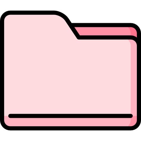 Pink File, Cute Desktop Icons Png, Aesthetic Folder Icons Png, Desktop Icons Png Free, Pink Folder Icon Png, Pink Folder, File Icon Aesthetic, Folder Png Icon, Folder Icon Aesthetic