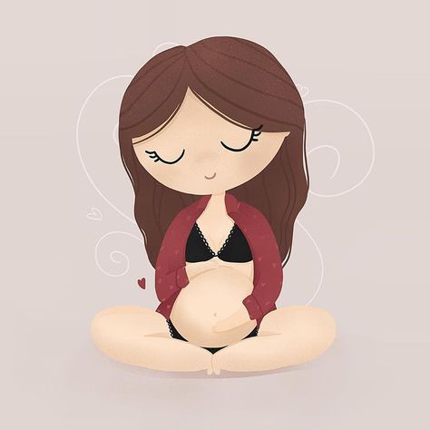 Maternity ❤️ . . #maternity #mom #pregnancy #pregnantillustration #pregnancyillustration #maternityillustration #motherhood… Mother Illustration, Vom Avea Un Copil, Pregnancy Illustration, Idee Babyshower, Pregnancy Art, Baby News, Mother Art, Baby Illustration, Foto Baby