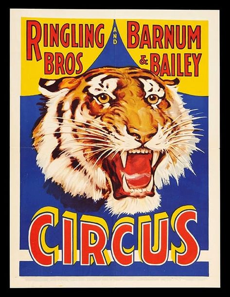 40+ Free Art Printables for Gallery Walls | Remodelaholic Old Circus, Vintage Circus Posters, Barnum Bailey Circus, Tiger Poster, Circus Poster, Circus Animals, Barn Wood Frames, Big Top, Vintage Circus