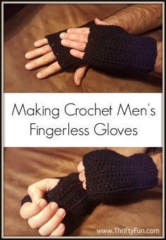 Crochet Fingerless Gloves Free Pattern, Crochet For Men, Gloves Crochet Pattern, Crochet Hand Warmers, Crochet Mittens Free Pattern, Fingerless Gloves Crochet, Crochet Wrist Warmers, Fingerless Gloves Crochet Pattern, Gloves Crochet