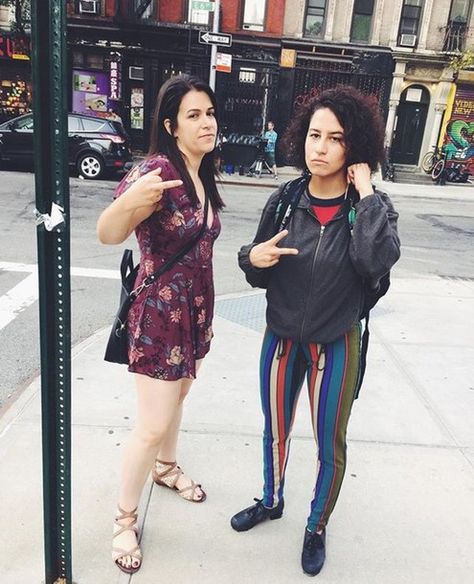 abbi and ilana broad city Ilana Wexler, Ilana Glazer, Badass Female, Abbi Jacobson, Broad City, Girls Run The World, Yas Queen, Female Friendship, Outfit Png