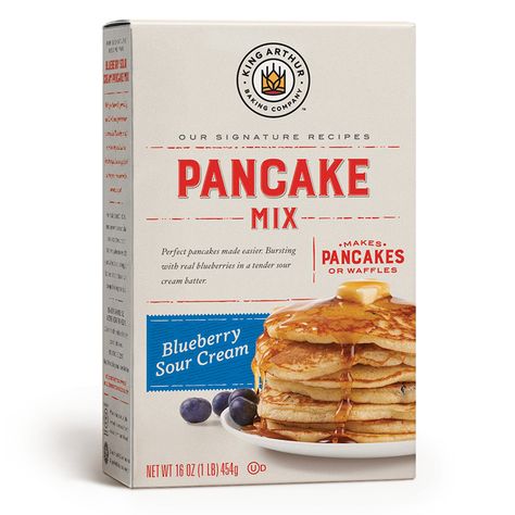 We Tried 35 Pancake Mixes—These Are the 5 Best Pancake Mix Packaging Design, Pancake Mix Packaging, Pancake Packaging, Best Pancake Mix, Sour Cream Pancakes, Stars In Space, Family Friendly Breakfast, Gluten Free Baking Mix, Kit Packaging