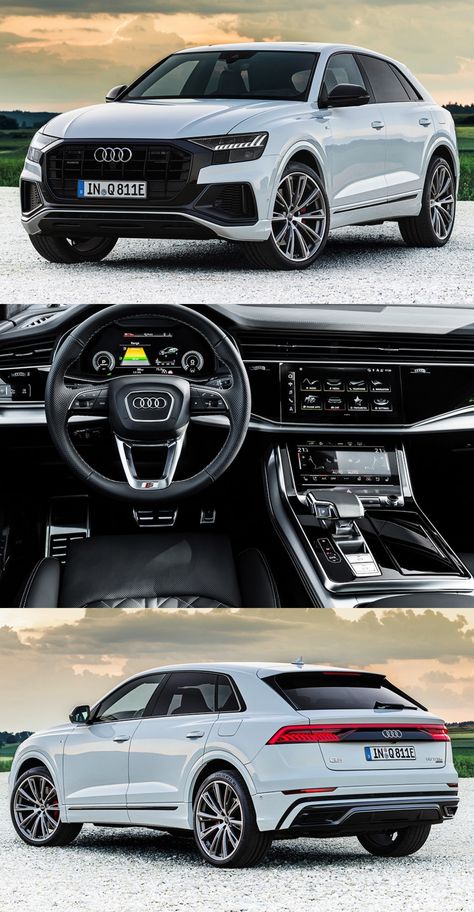 Quotes Car, Dream Cars Audi, Fastest Car, Audi Q4, Luxury Cars Audi, Audi Q8, Electric Suv, New Audi, Dream Cars Mercedes