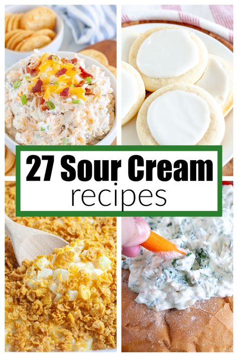 Use Up Sour Cream Recipe, Beef And Sour Cream Recipes, Easy Sour Cream Dip Recipes, Recipes That Use Lots Of Sour Cream, Dips Made With Sour Cream Easy Recipes, Dinner Recipes Using Sour Cream, Recipes Using Cream That Has Soured, Dips To Make With Sour Cream, Dinner Ideas With Sour Cream