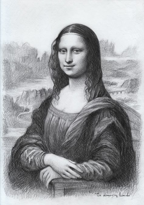 Lisa Drawing, Mona Lisa Drawing, Mona Lisa Parody, Funny Paintings, The Mona Lisa, Tutorials Drawing, National Gallery Of Art, Drawings Simple, Book Art Drawings