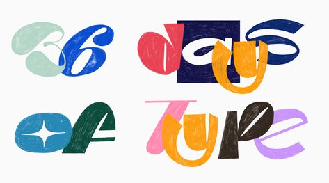 Self Branding, Typography Alphabet, Days Of Type, Tiny Prints, 36 Days Of Type, Ui Design Inspiration, Typographic Design, Typography Letters, Graffiti Lettering