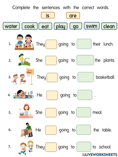 Lesson For Grade 1, Simple Future Tense, Verbs For Kids, Teaching Reading Skills, Vocabulary Exercises, Reading Comprehension Lessons, English Teaching Materials, English Activities For Kids, Future Tense