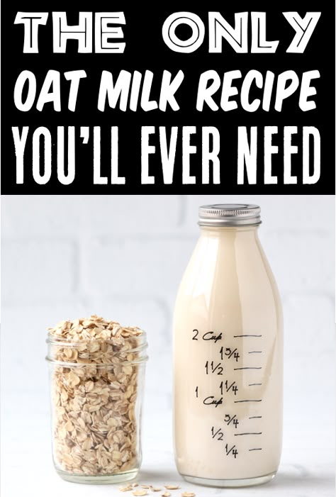 How To Make Oat Milk Creamer, Oat Milk For Coffee, Vanilla Muscle Milk Recipes, Creamy Oatmilk Recipe, How To Make Creamy Oat Milk, How To Make Oatmeal Milk, Oats And Milk Recipe, Oat Milk Vanilla Coffee Creamer, Flavored Oat Milk