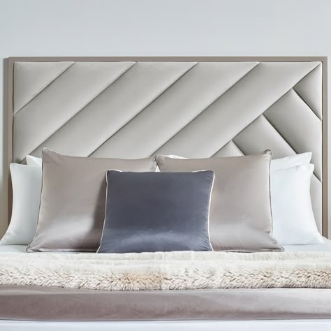 Padded Bed Design, Had Board Bed, Headboard Design For Bed, Beds Headboard Design, Upholstery Bed Design, Fabric Headboard Design, Back Boards For Beds, Headboard Padding Design, Luxury Headboard Ideas Head Boards