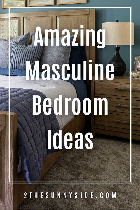 Mens Dresser Ideas, Men’s Bedroom Furniture, Bedroom Paint Ideas For Men, Male Bedrooms Ideas, Single Male Home Decor, Small Man Bedroom Ideas, Bedding Ideas For Men, Decor For Mens Bedroom, Men’s Bedroom Paint Ideas