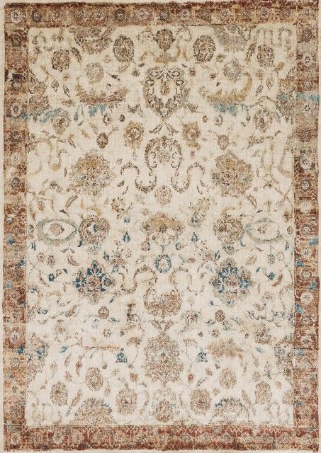 ANASTASIA, Ivory - Beige, Loloi, Machine Made, Oushak Rugs or Ushak Rugs | Oriental Designer Rugs #homedecor #decor #woolrug #rugrestoration #rugpadding #orientalrugs #interior Rust Rug, Viscose Rug, Lulu And Georgia, Artisan Rugs, Loloi Rugs, Rug Direct, Rug Gallery, Fine Rugs, Transitional Area Rugs