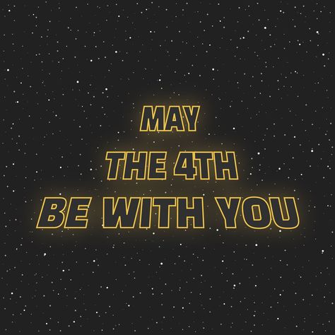 May the 4th be with you! Which Star Wars movie is your favorite? #starwarsday #maythe4thbewithyou #maytheforcebewithyou My The 4th Be With You, Star Wars May The 4th Be With You, May 4th, May 4th Be With You, May The Force Be With You, May The Fourth, May The Fourth Be With You, Instagram Trends, May The 4th