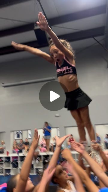 Cheer St. Louis 🖤 on Instagram: "The Karate Kids are killing it!💥   #stunt #stunting #flyer #base #backspot #levelone #youth #cheer #cheerleading #strong #stlouis #explore #trending #trendingreels" Youth Cheer Stunts, Cheer Stunts For Little Kids, Cheer Flyer, Cheer Stunts, Cheer Coaches, Cheer Dance, Karate Kid, Cheer Mom, St Louis