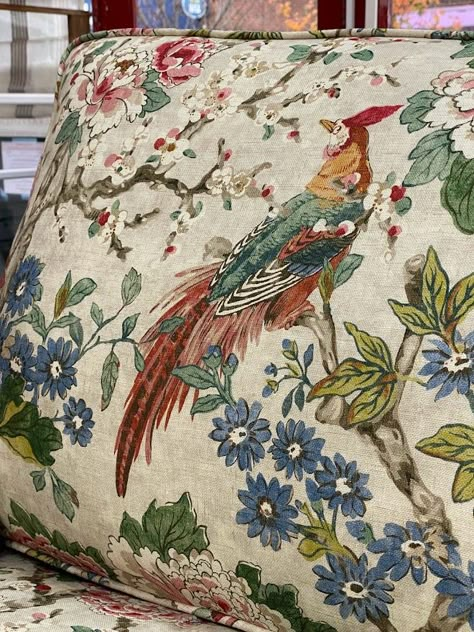 English Country Curtains, Fabric Combinations Interior Design, French Chinoiserie Decorating, Chinoiserie Fabric Upholstery, Colfax And Fowler, Fabric Mood Board, Floral Drapery Fabric, Cottage Fabric, French Country Fabric