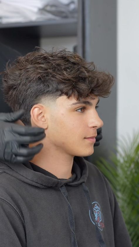 Instagram Taper Fade Short Hair, Fade Haircut Curly Hair, Toddler Haircuts, Mens Haircuts Short Hair, Men Haircut Curly Hair, Tapered Hair, Taper Fade Haircut