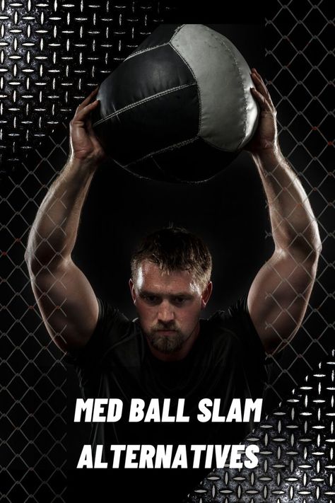 Medicine Ball Slams are an amazing exercise, but sometimes you may need a substitution. Here are my favorite Med Ball Slam alternatives. Effective Exercises, Medicine Ball, A Better Me, Training Program, Bench Press, Muscle Groups, Better Me, Find Yourself, Training Programs